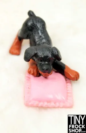 12" Fashion Doll Dojo and His Pillow Dog Set