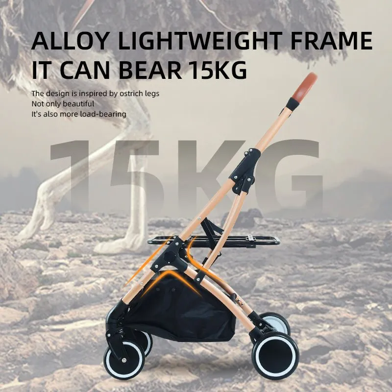 BNDC 106 Pram & Stroller For Dogs & Cats (Khaki)