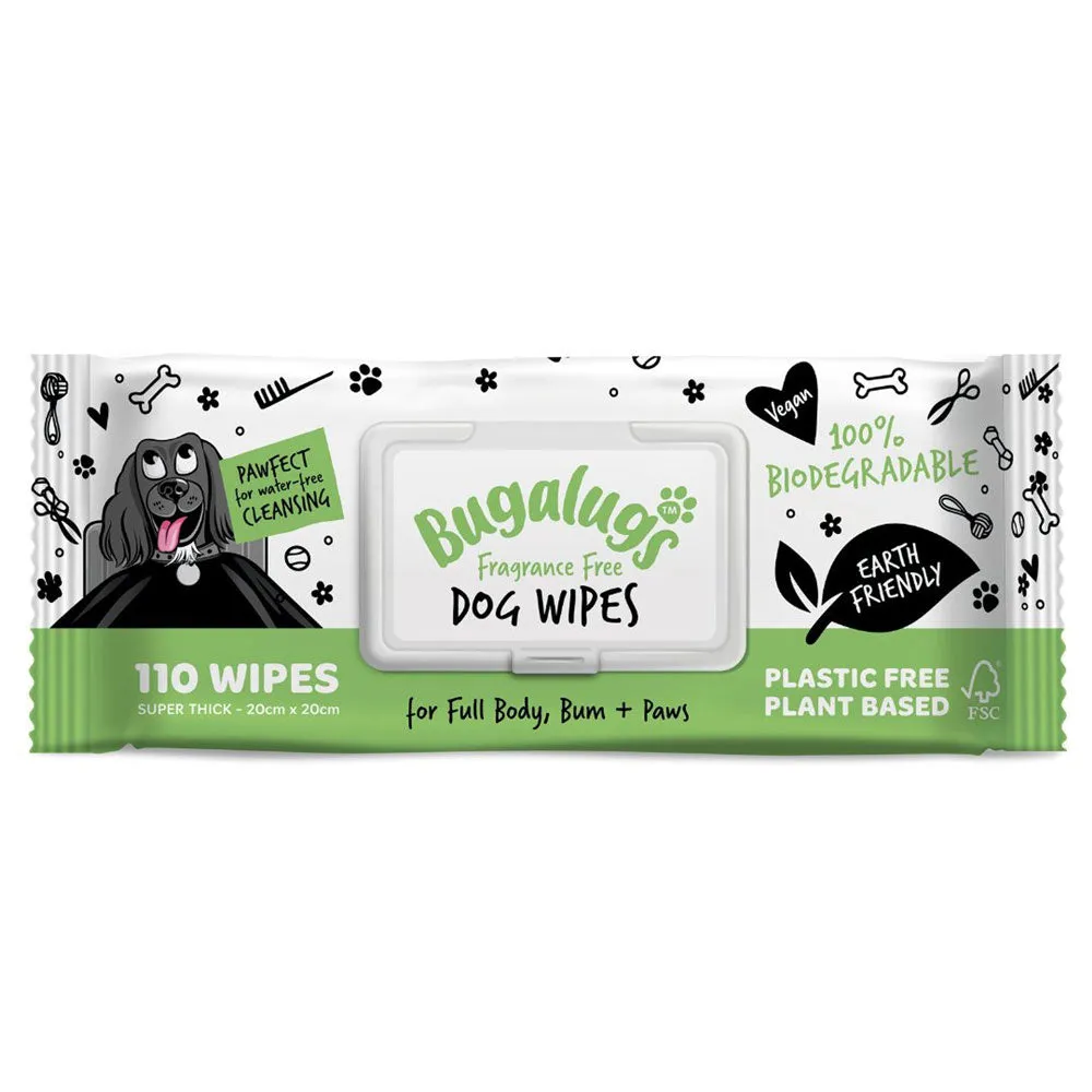 Bugalugs Biodegradable Wipes 110pk