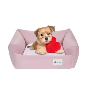 Cotton Dog Bed for Small Dogs with Removable Washable Cover, S size, 1 Pack