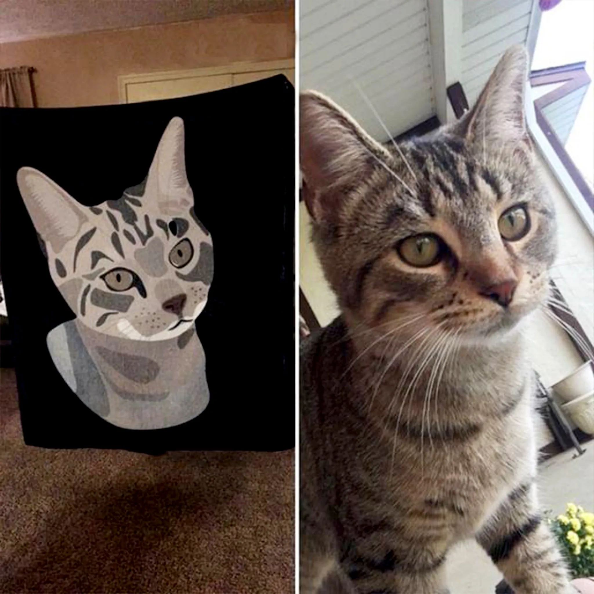 Custom Pet Fleece Blanket