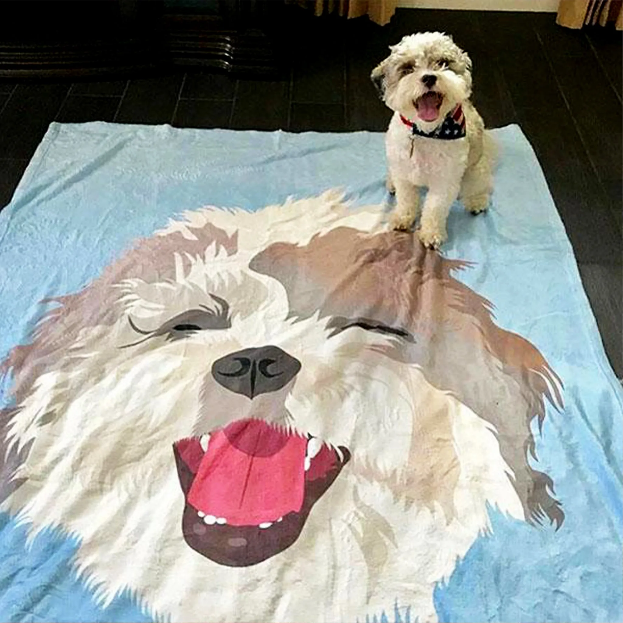 Custom Pet Fleece Blanket