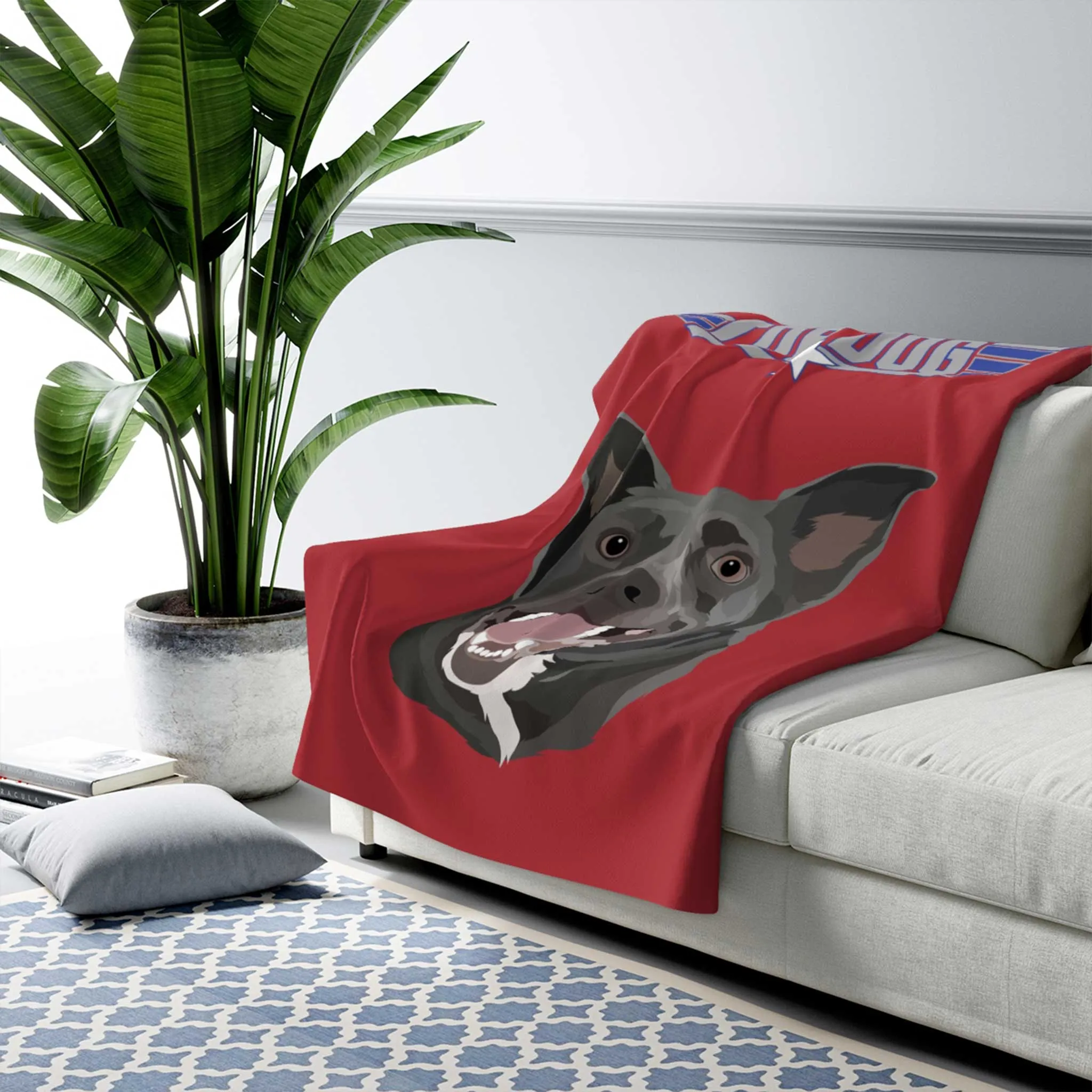 Custom Sherpa Blanket