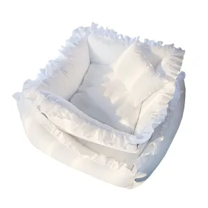 Cute Lace Puppy Square Sleeping Mat