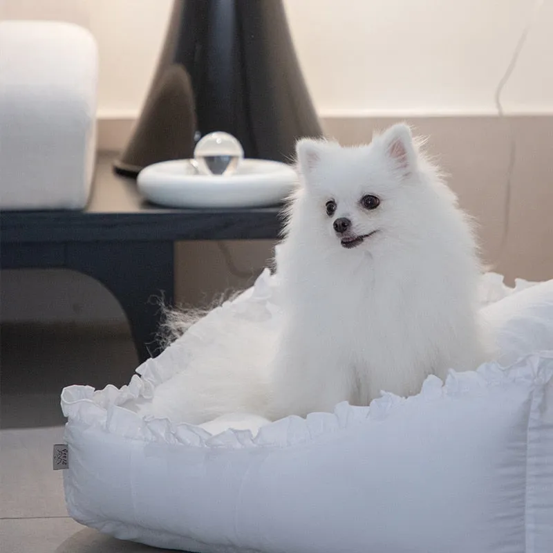 Cute Lace Puppy Square Sleeping Mat