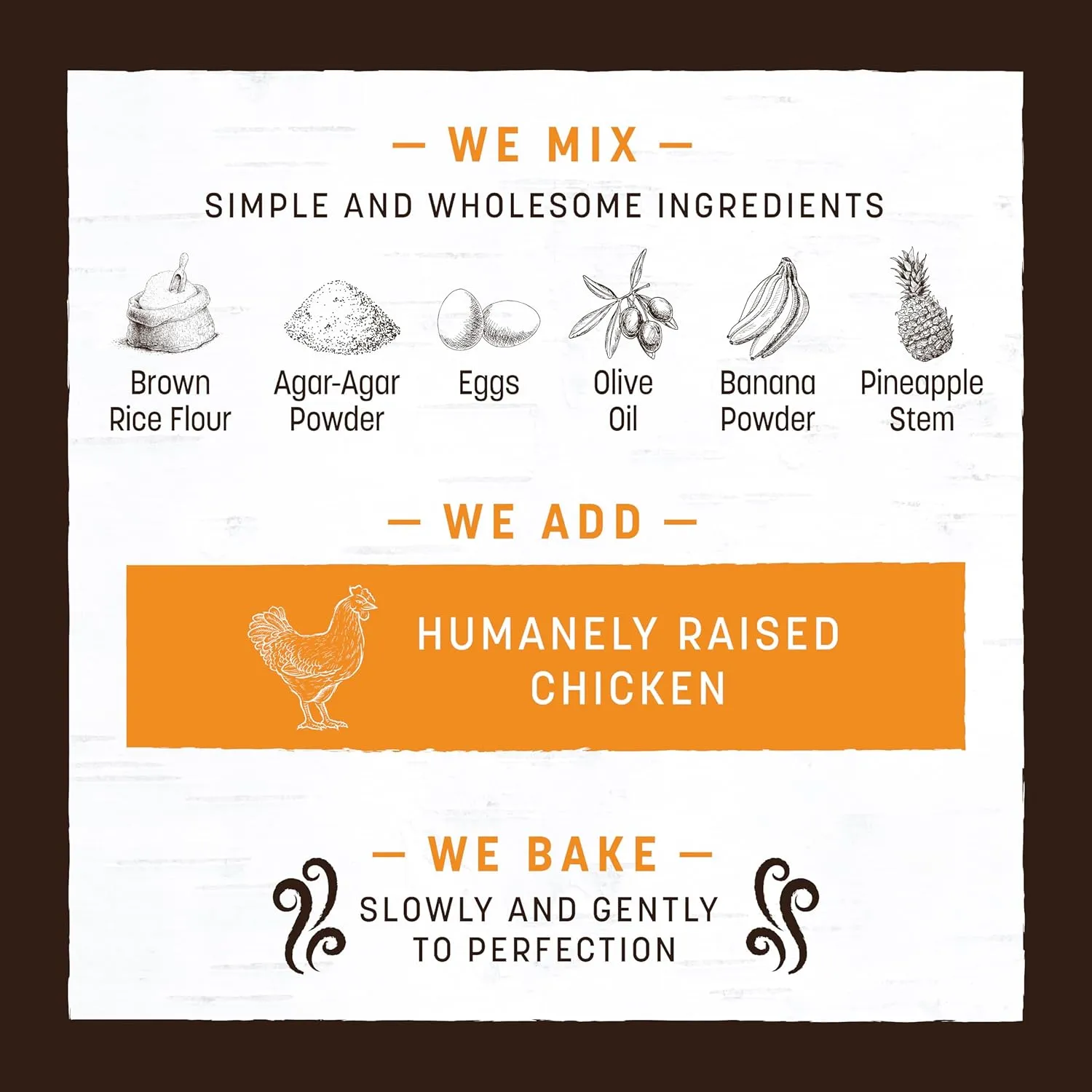 Earth Animal No Hide Medium Chicken Flavored Natural Rawhide Free Dog Chews Long Lasting Chew Sticks | Treats for Large Dogs | Great for Aggressive Chewers (3 Pack)