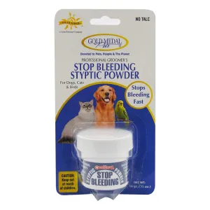 Gold Medal Stop Bleeding Aid Cat & Dog Styptic Powder 0.5oz