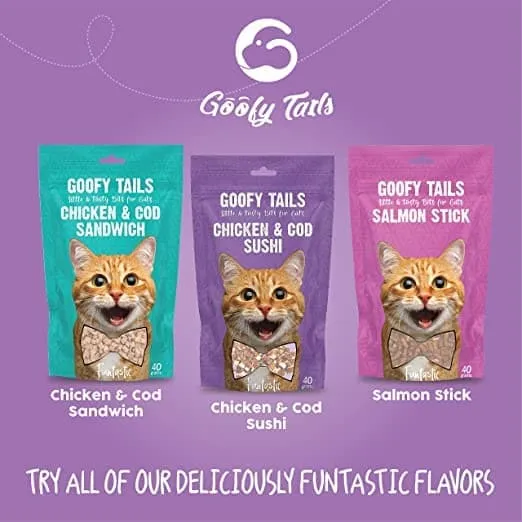 Goofy Tails Chicken & Cod Sushi Cat Treats