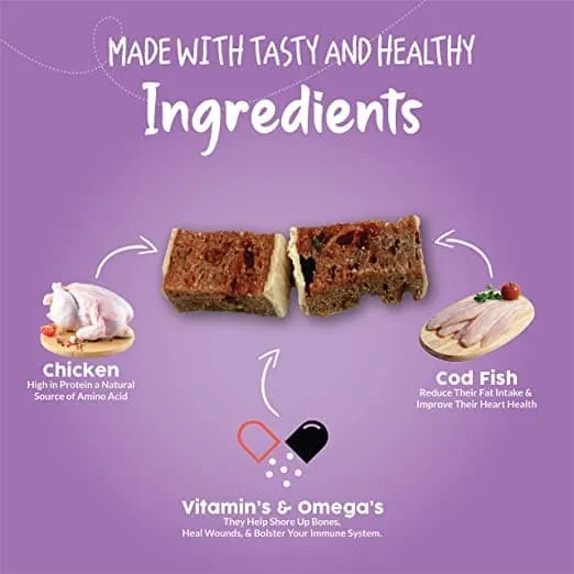 Goofy Tails Chicken & Cod Sushi Cat Treats