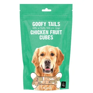Goofy Tails Chicken Fruit Cube Dog Treats