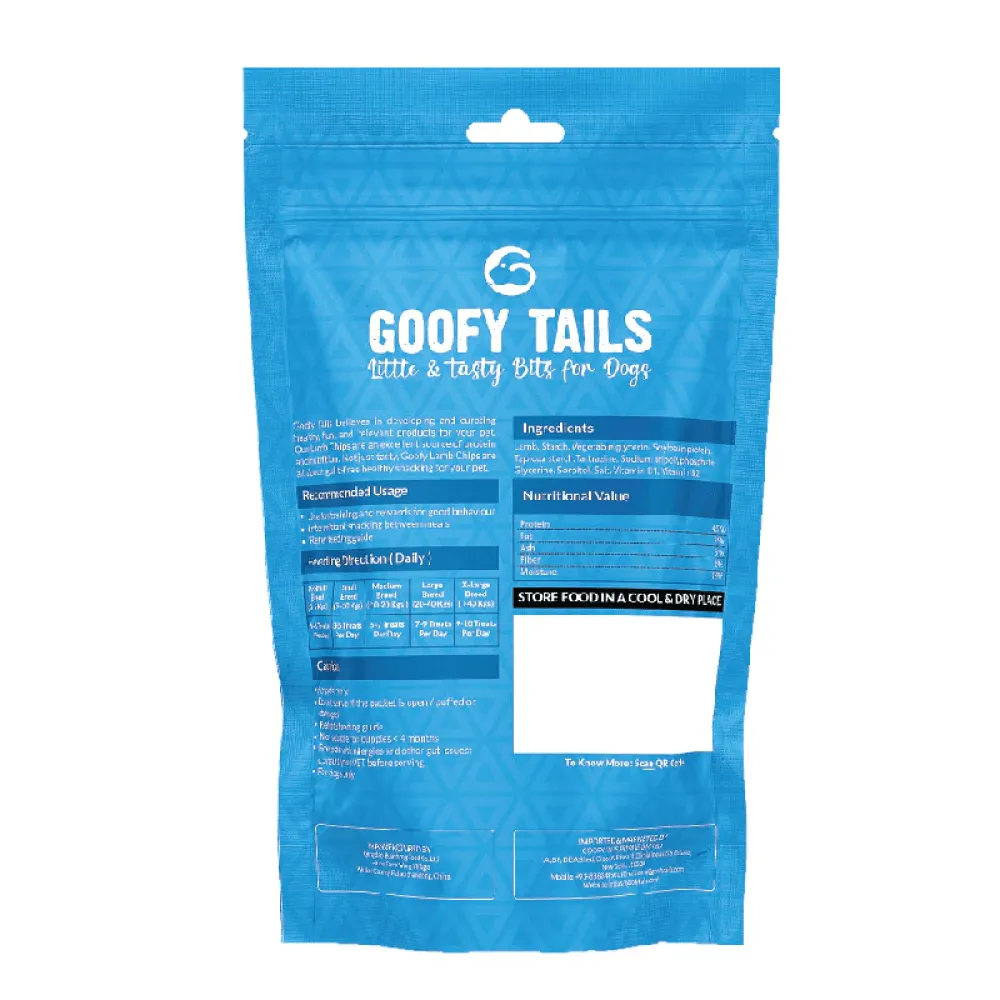 Goofy Tails Lamb Chips Dog Treats