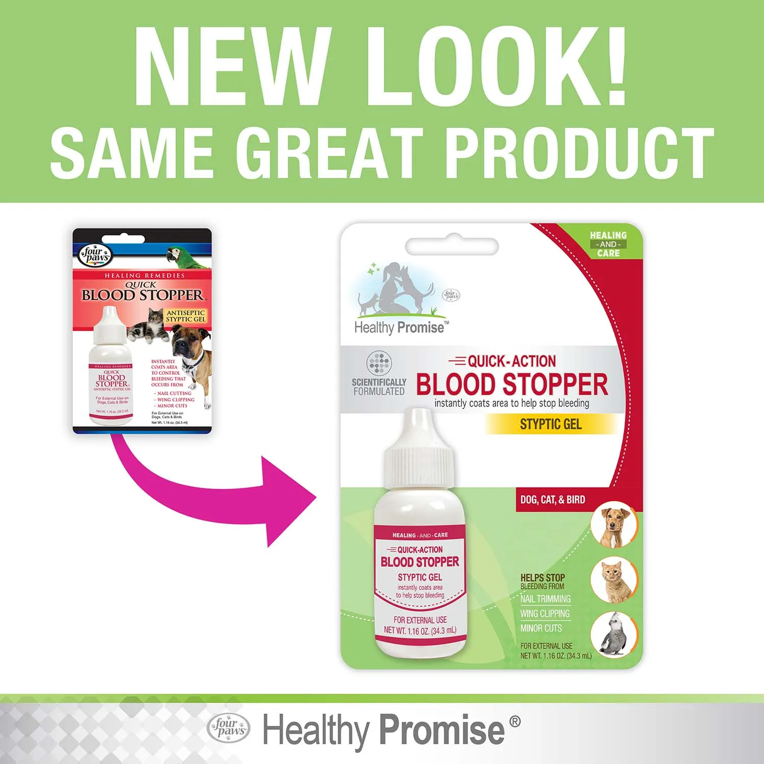 Healthy Promise Pet Blood Stopper Gel, 1.16 oz