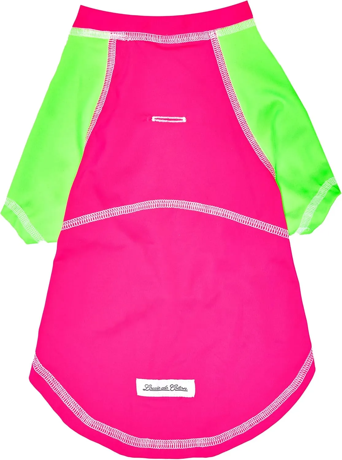 Louie de Coton Cooling Sun Shirt with UPF50  Sun Protection | Dog Clothes for Small Dogs | Dog Cooling Vest, Dog Shirts for Small Dogs with Sun Protection Made in USA Edition