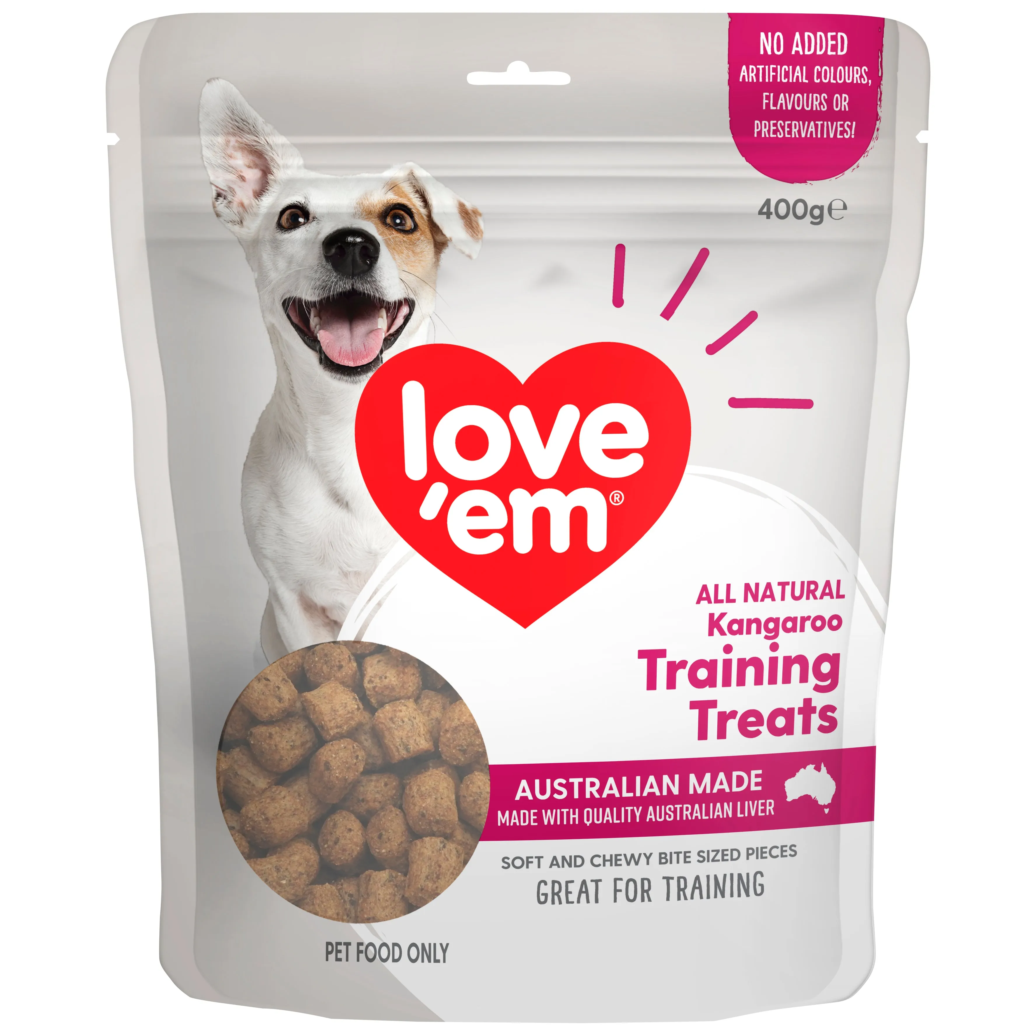 love em - Kangaroo Training Treats Dog Treat