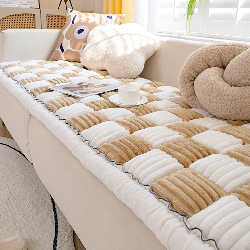Luxury Comfort Dog Bed Mat for Large Dogs | Warm and Scratchable Pet Blanket | Anti-slip Cushion Sofa Cover | Washable and Stylish | Pet Supplies