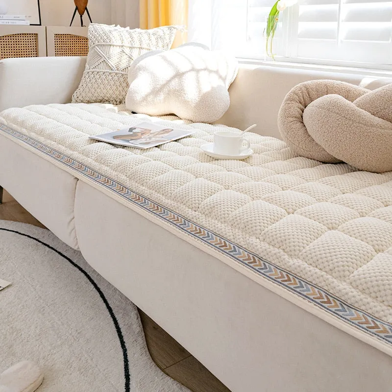 Luxury Comfort Dog Bed Mat for Large Dogs | Warm and Scratchable Pet Blanket | Anti-slip Cushion Sofa Cover | Washable and Stylish | Pet Supplies
