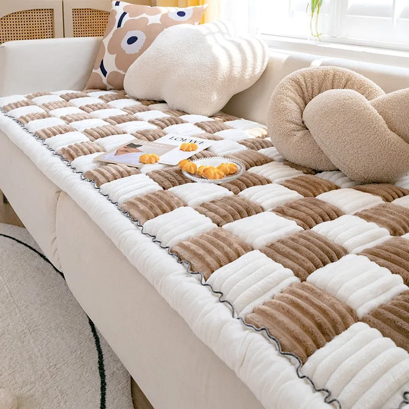 Luxury Comfort Dog Bed Mat for Large Dogs | Warm and Scratchable Pet Blanket | Anti-slip Cushion Sofa Cover | Washable and Stylish | Pet Supplies