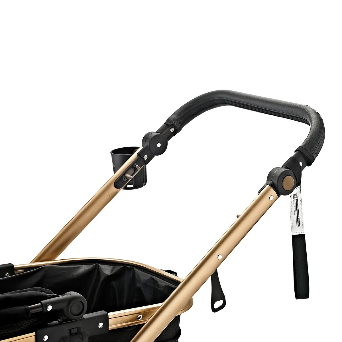 Monza Luxury 3-In-1 Stroller Gold