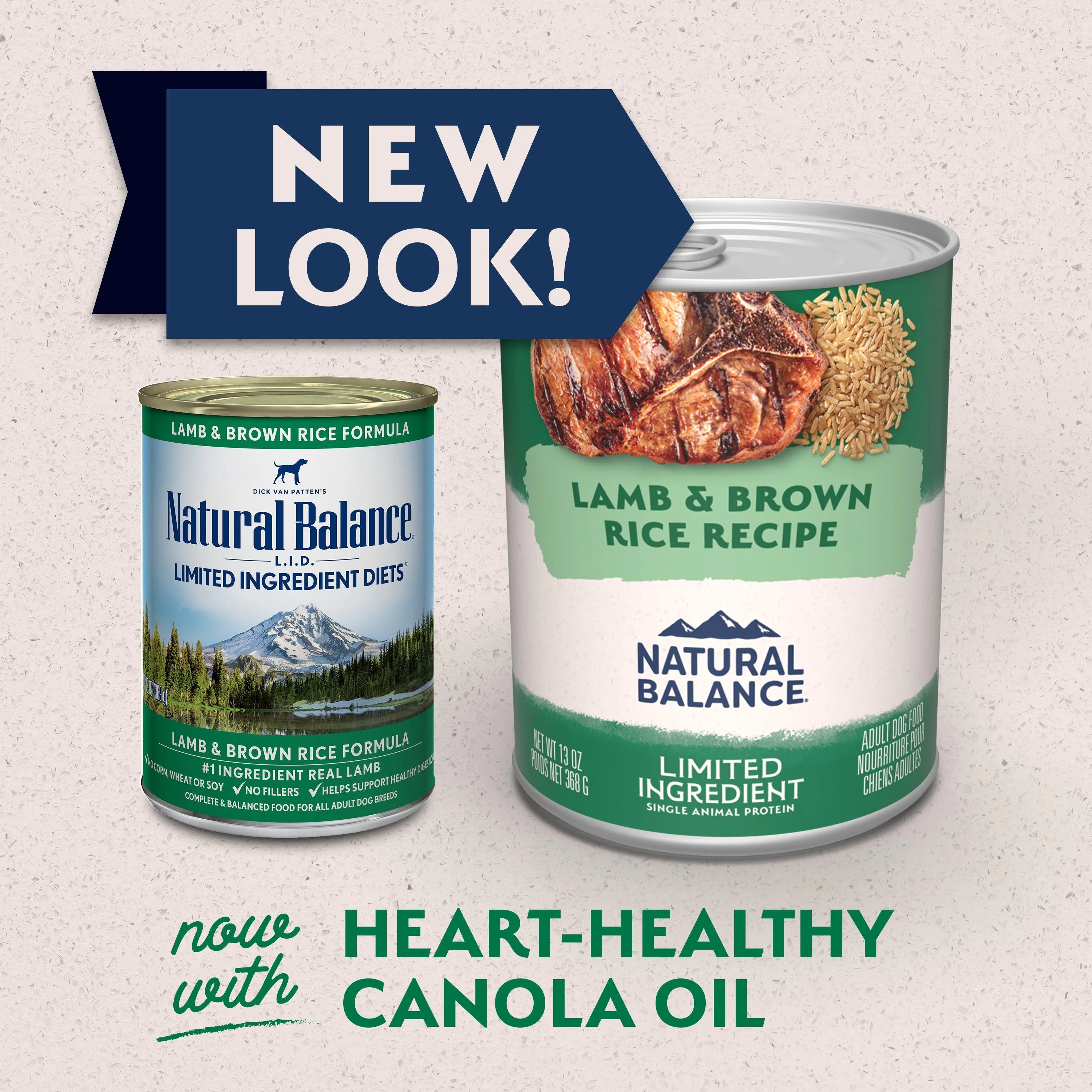 Natural Balance Canned Dog Food Lamb & Brown Rice