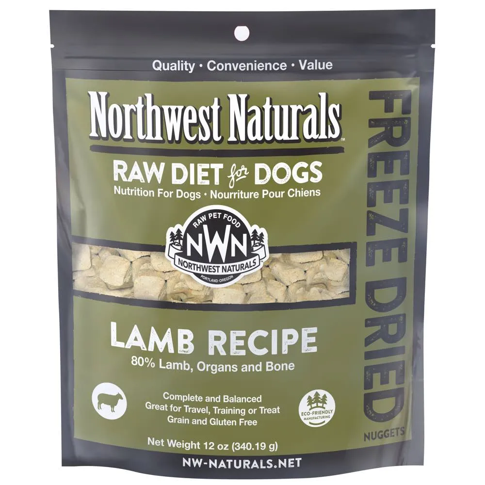 Northwest Naturals Freeze Dried Diets Dog Foods 12oz