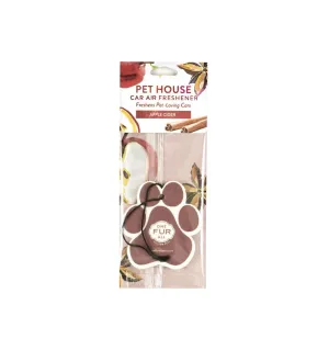 One Fur All Pet House Car Air Freshener Apple Cider