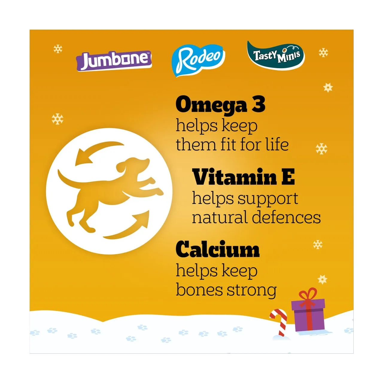 Pedigree Christmas Stocking | Festive Dog Treat Selection Gift Pack