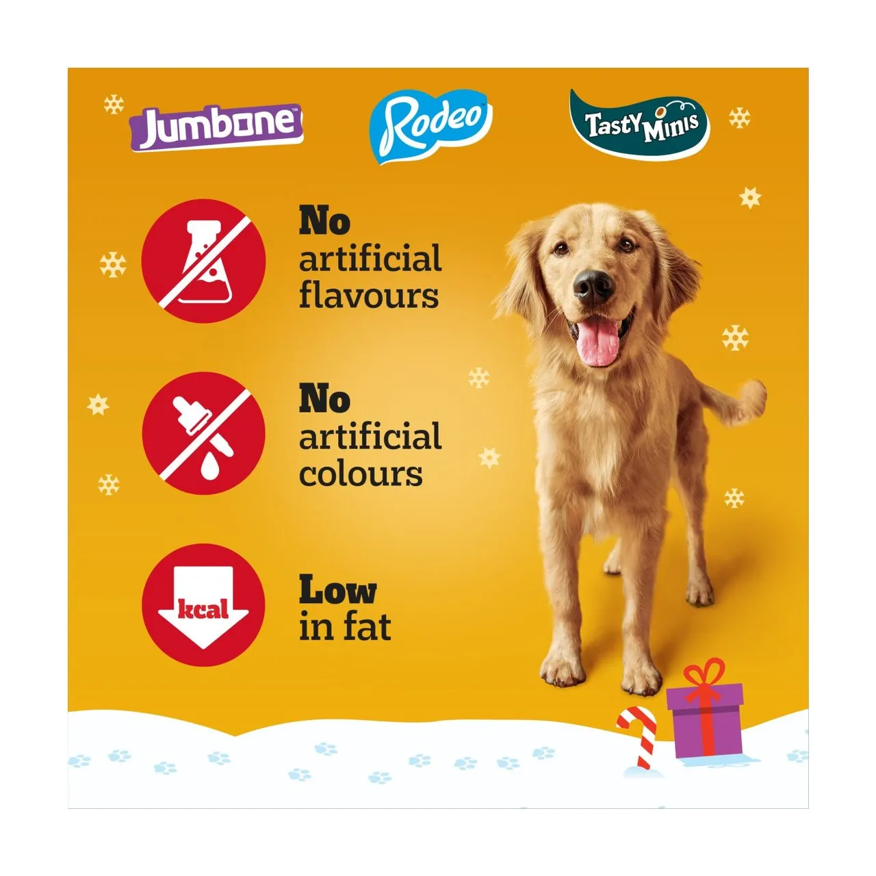 Pedigree Christmas Stocking | Festive Dog Treat Selection Gift Pack