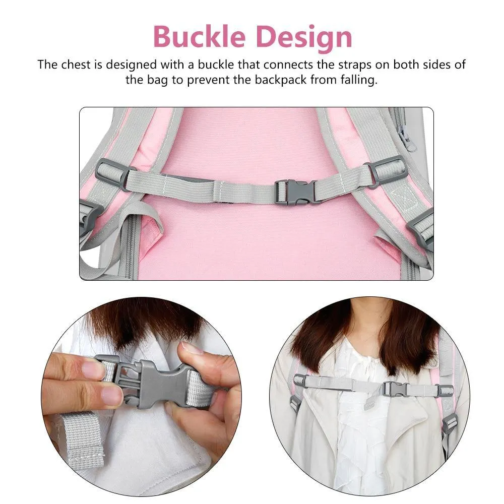 Pet Carrier Backpack Breathable Travel Outdoor Shoulder Bag