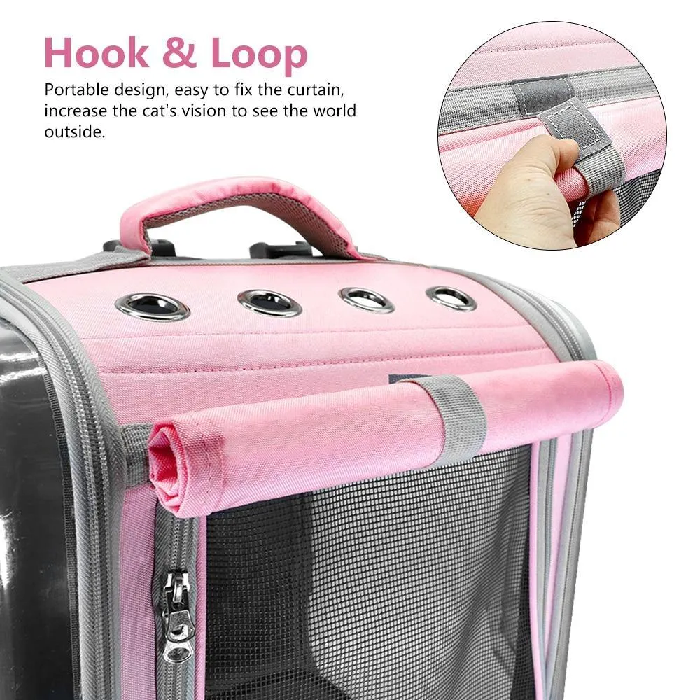 Pet Carrier Backpack Breathable Travel Outdoor Shoulder Bag