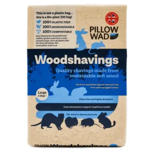 Pillow Wad Bio Woodshavings Bedding for Small Pets