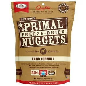 Primal Freeze Dried Lamb Nuggets for Dogs