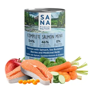 Sana Complete Salmon Wet Menu