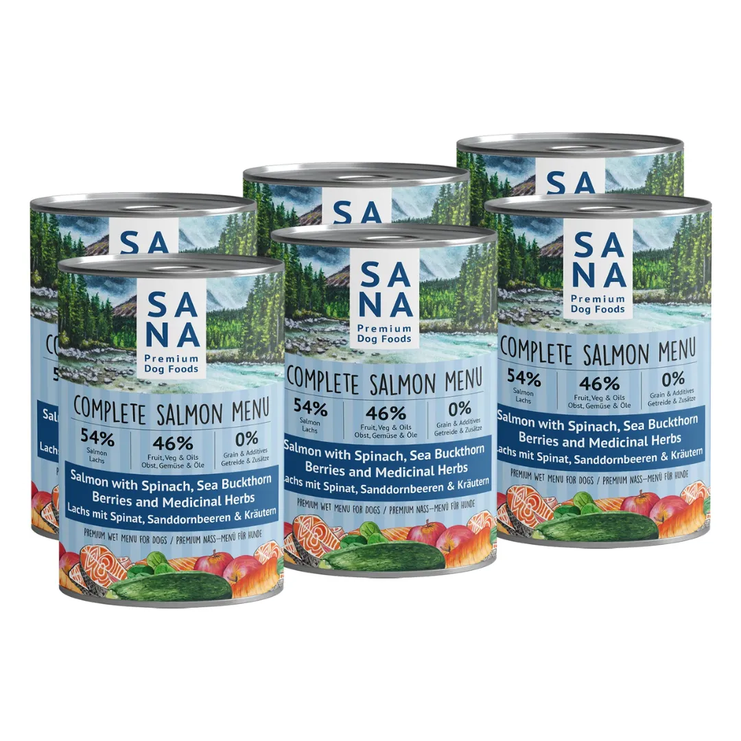 Sana Complete Salmon Wet Menu
