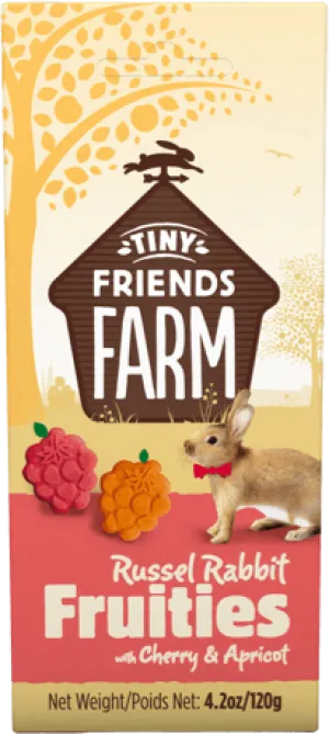 SUPREME Tiny Friends Farm Russel Rabbit Fruities - 4.2 oz
