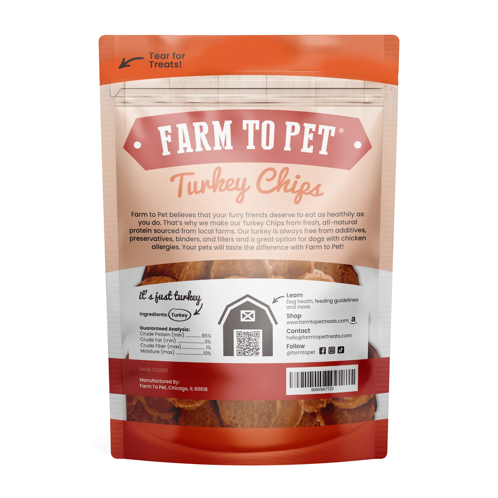 Turkey Chips for Dogs