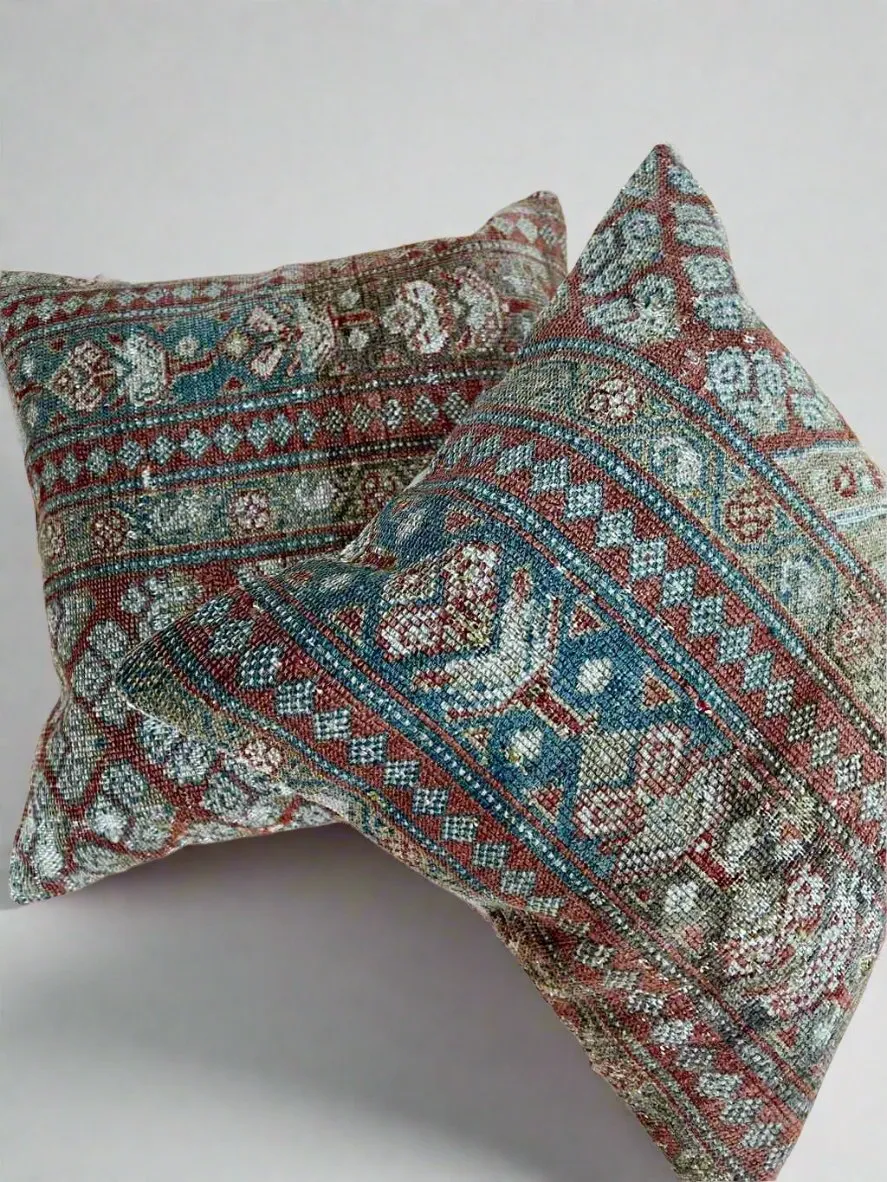 Vintage Rug Pillow No. 166